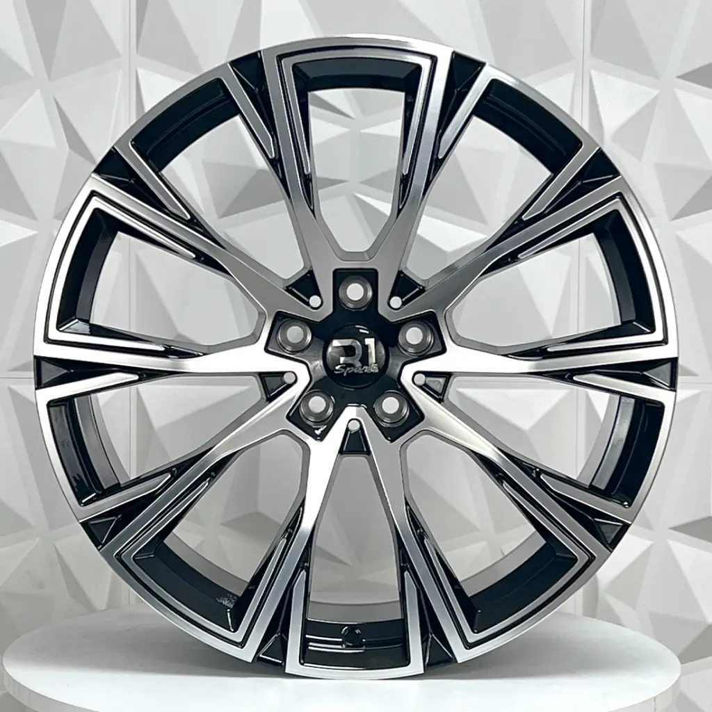 RIN 20X9.5 5-112 R1 SPORT D1130 BLACK MACHINE FACE ET40 CB66.6