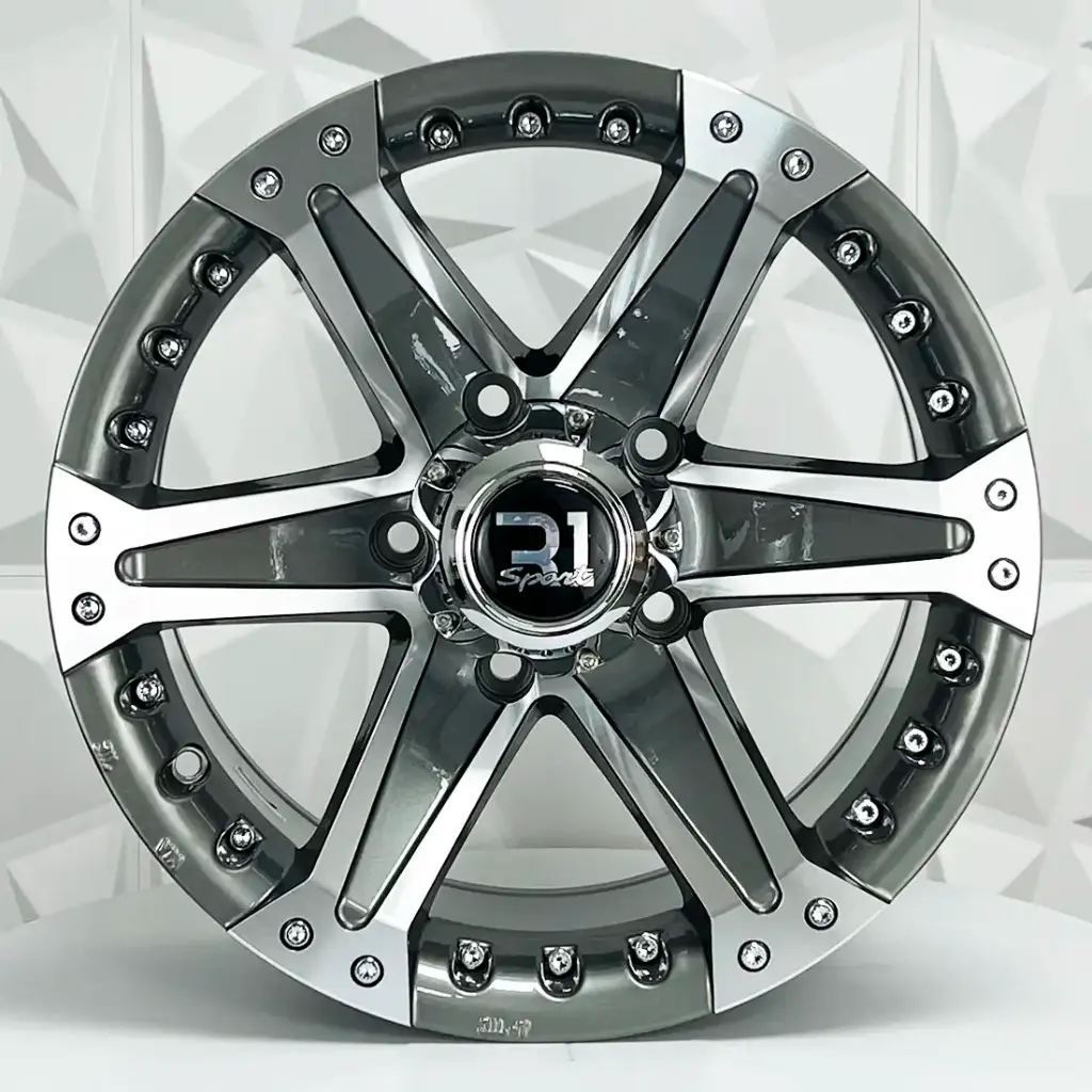 RIN 16X8 5-135 R1 SPORT 961 GUNMETAL MACHINE FACE ET0 CB87.1