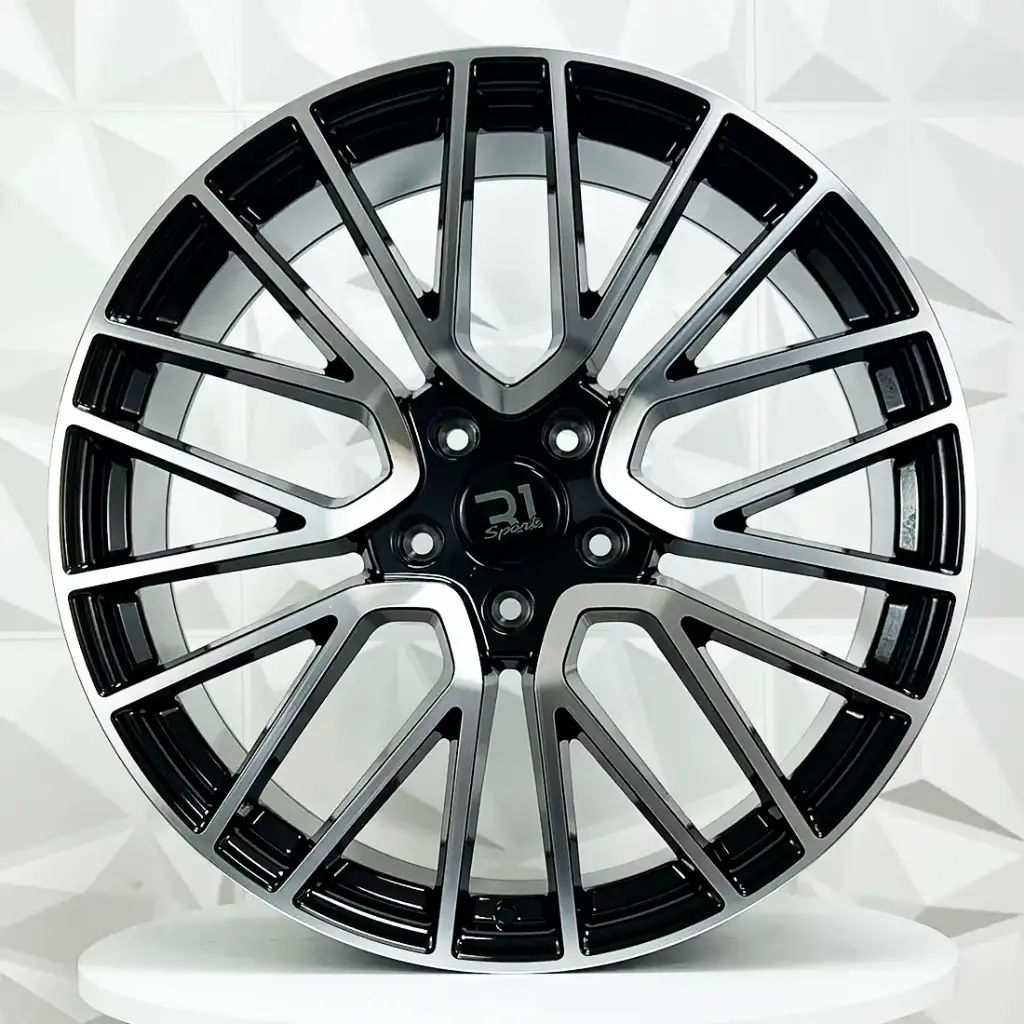 RIN 22X11 5-130 R1 SPORT C397 BLACK MACHINE FACE ET61 CB71.56
